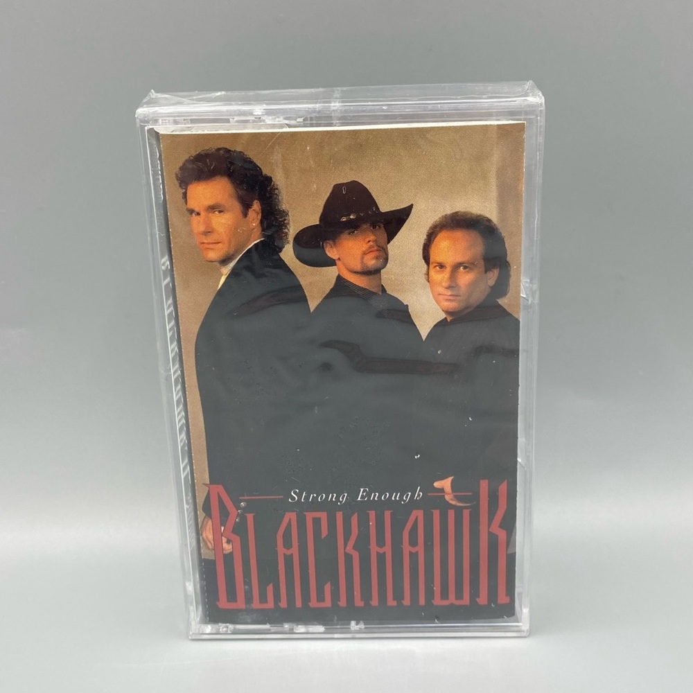 BlackHawk II Strong Enough Sealed Cassette Arista Crack in Case Back